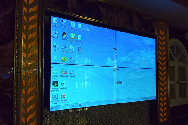 徐州大屏幕拼接屏多媒体会议视频解决方案2×2