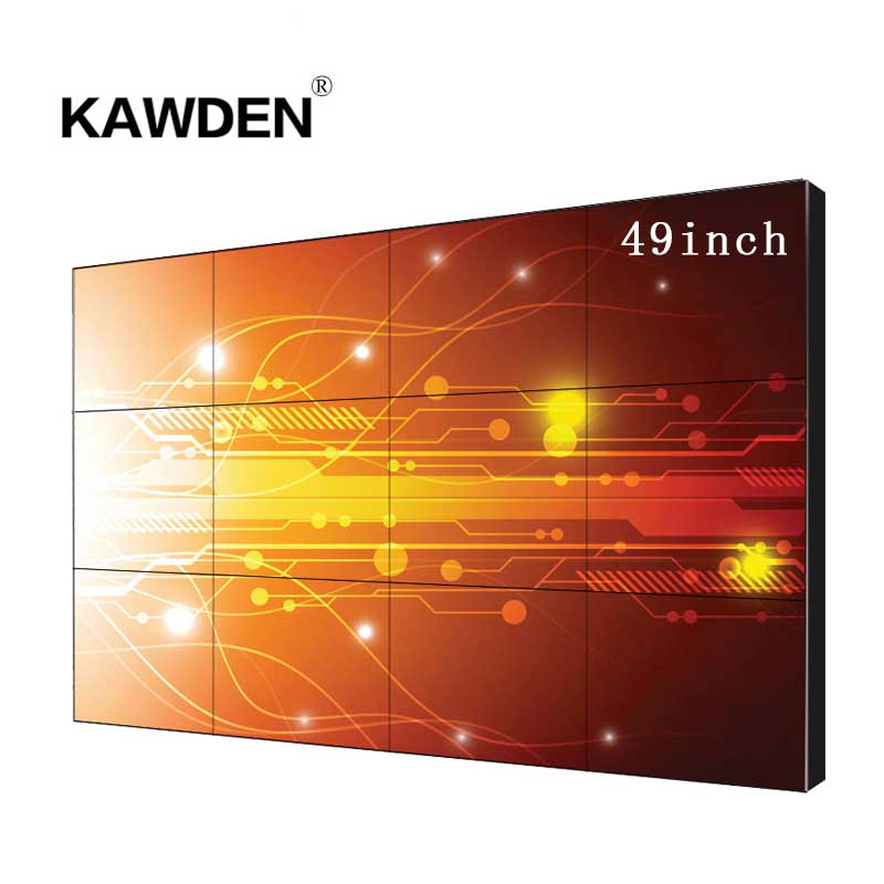 49寸3.5mm ultra-narrow bezel high definition LCD video wall screen