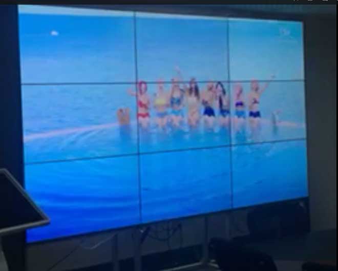 顺达荣科技某公司大屏幕液晶拼接屏展示视频