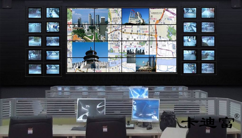 深圳55寸大屏幕拼接屏大厦会议室展示案例