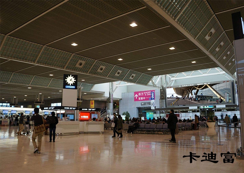 Case diagram of LCD splicing screen of Urumqi Airport
