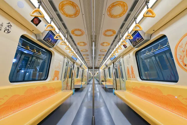 成都地铁设计宣传图片