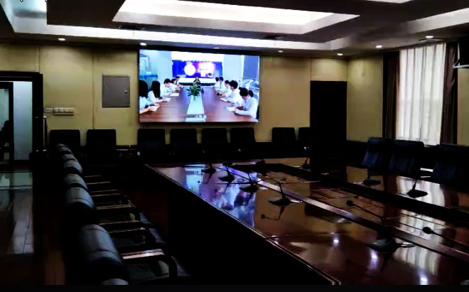 大型公司会议室液晶拼接屏视频展示