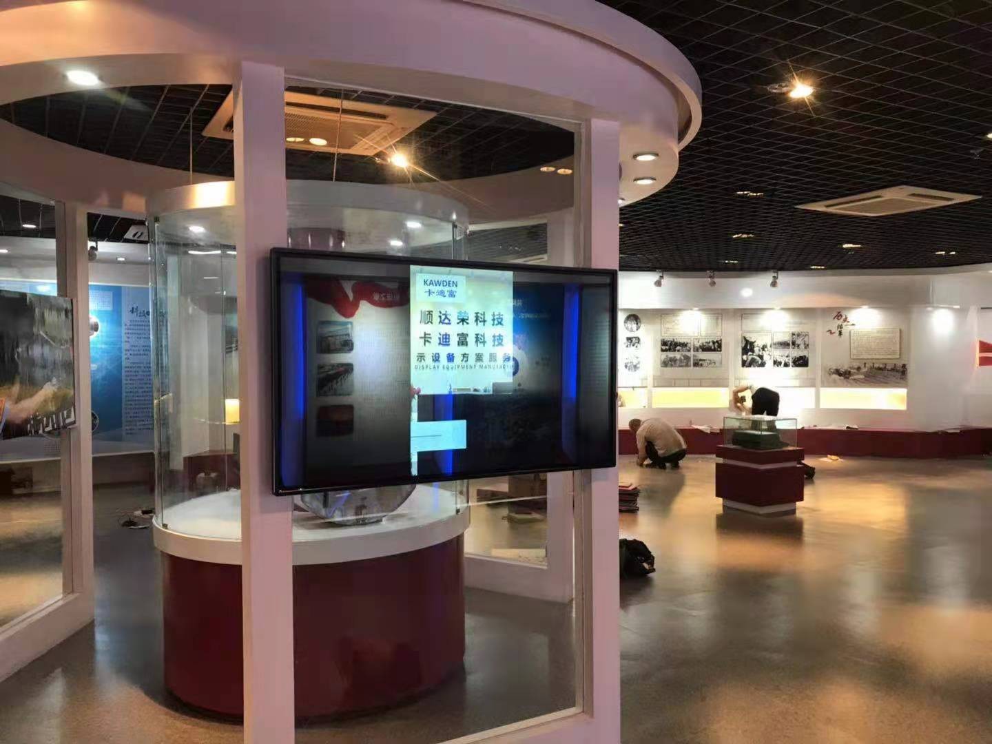 郑州北站车站站史厅智能改造展示