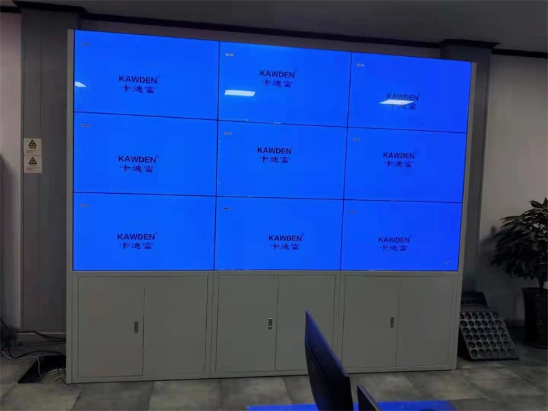 重庆市建材企业55寸拼接屏安装案例​