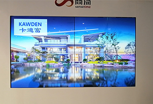 北京海淀区液晶拼接屏理想大厦某公司展示大屏成功应用