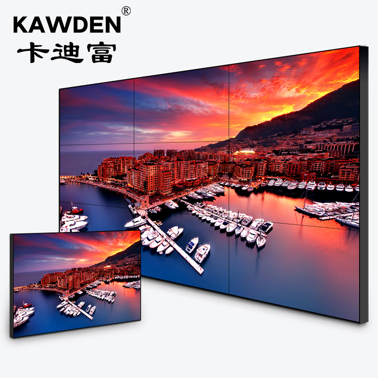 卡迪富/KAWDEN OPS4K高清液晶拼接屏无缝大屏幕电视墙led监控高清显示器