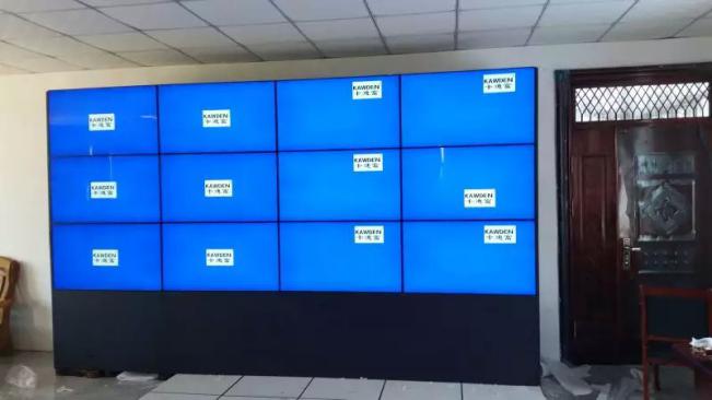 温州武警支队电视拼接墙解决方案