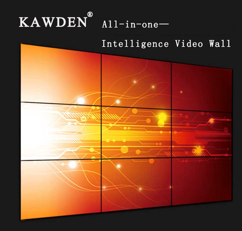 KAWDEN  ALL-IN-ONE—INTELLIGENCE DISTRIBUTION LCD VIDEO WALL