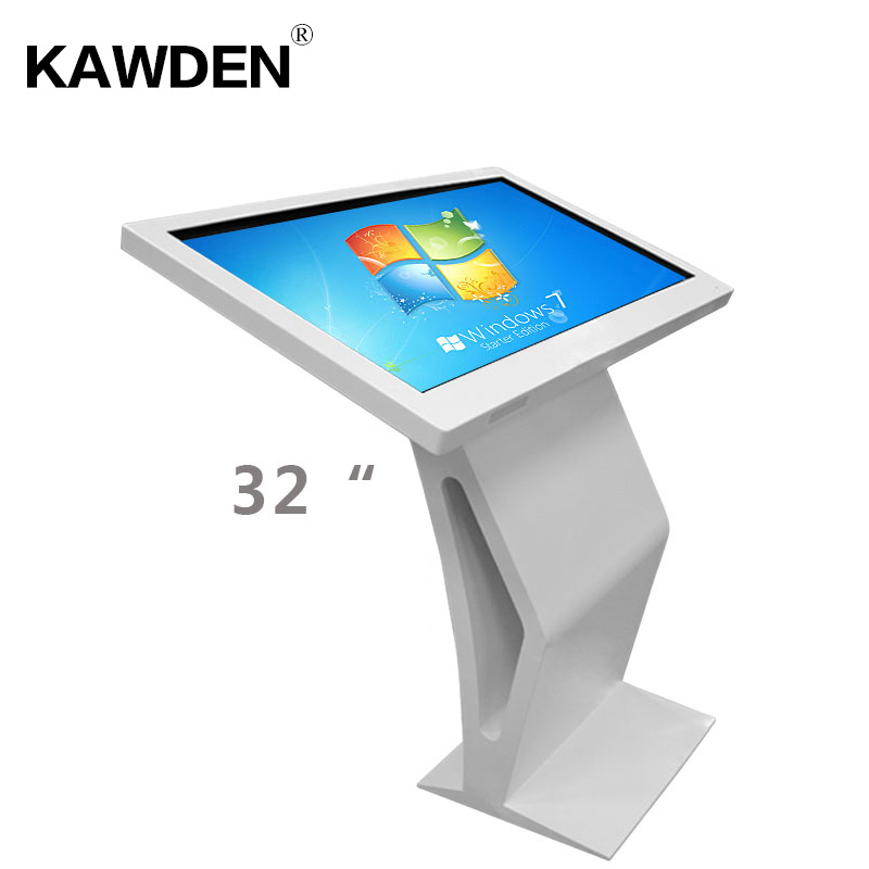 32inch K type high definition PC system multimedia LCD touch screen query machin