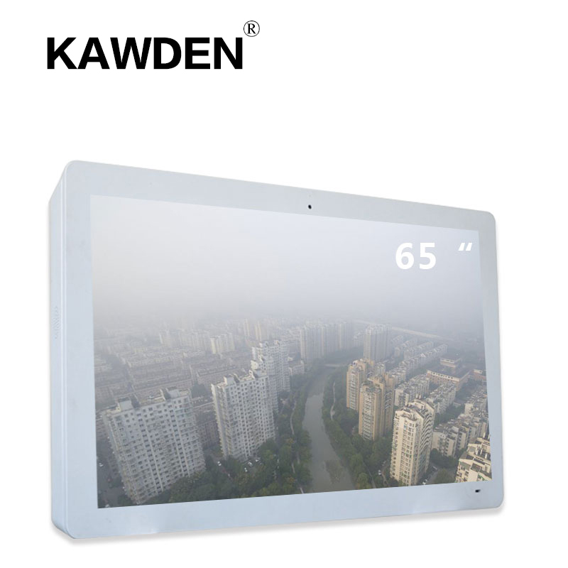 65inch KAWDEN wall-mounted air cooled type horizontal screen kiosk