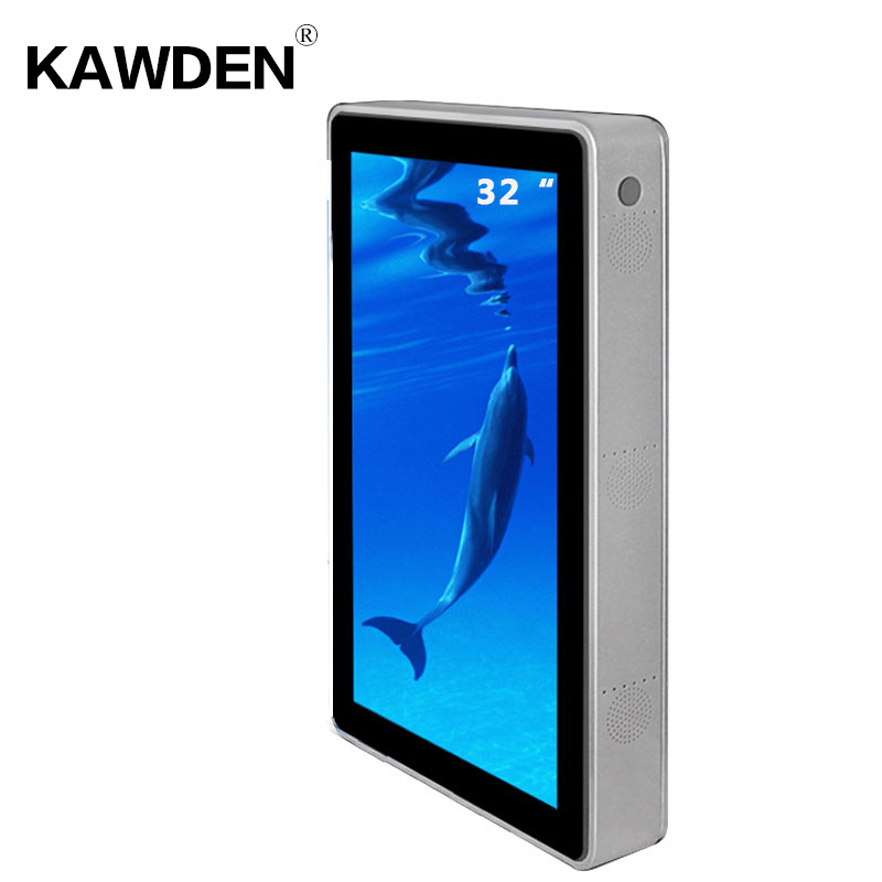 32inch KAWDEN wall-mounted air-conditioner type vertical screen kiosk