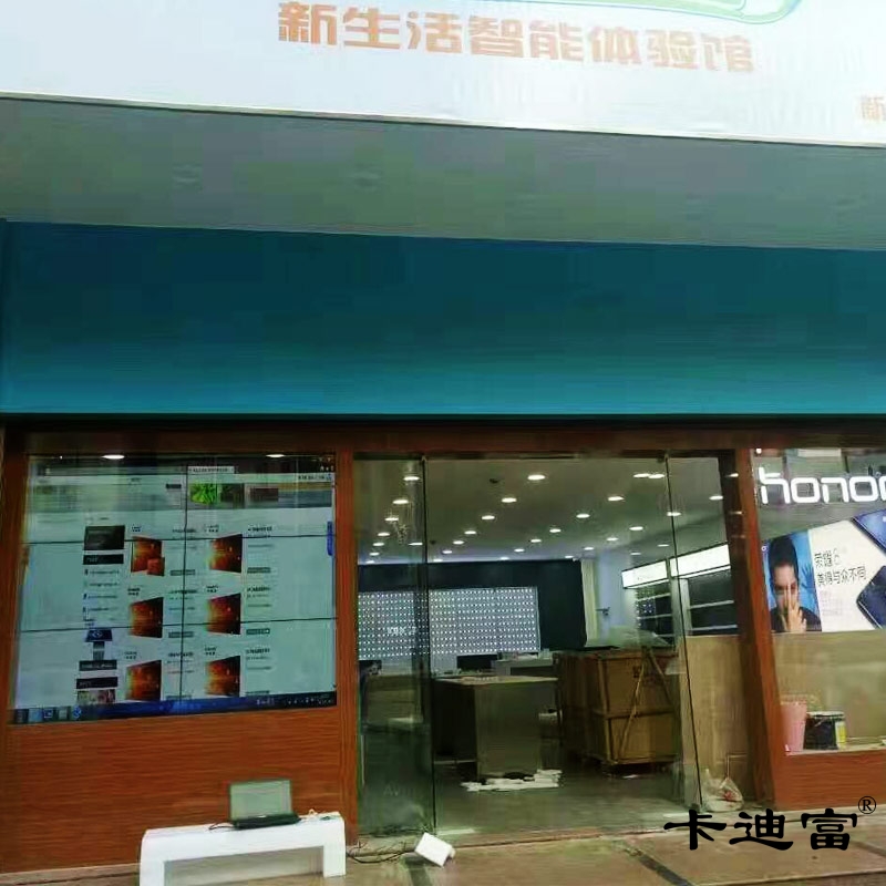 华为手机店全环通拼接屏案例图