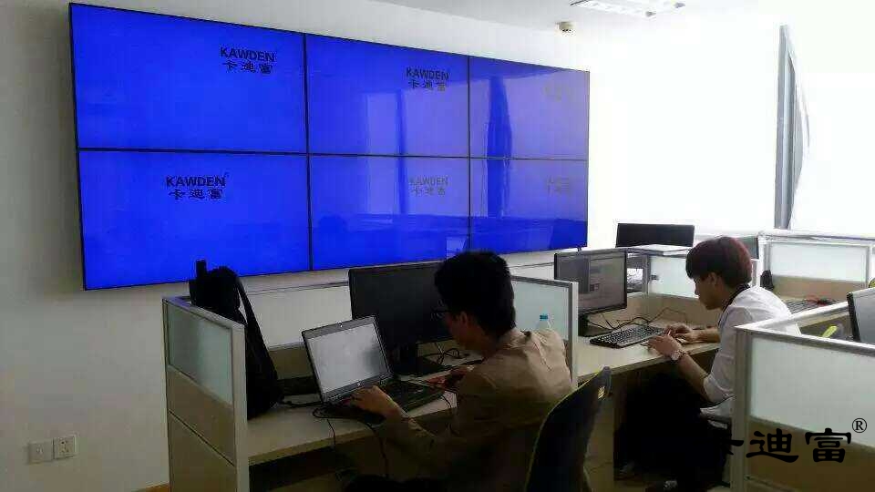 杭州某高级写字楼液晶拼接墙效果图