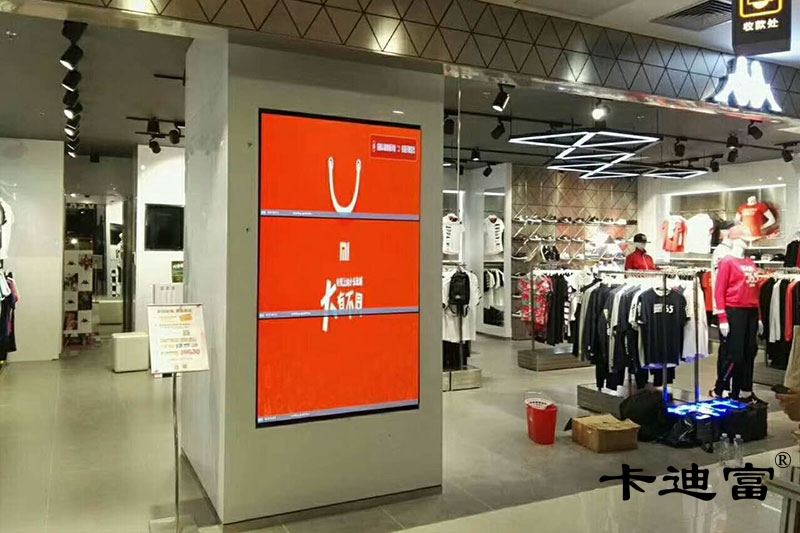广州服装店液晶拼接屏效果图