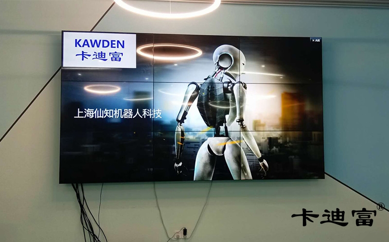 上海49寸液晶拼接屏实例图