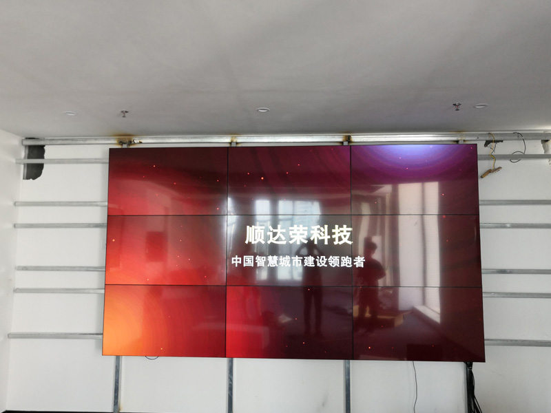 广东门店大数据分析lg49寸液晶拼接屏展示案例