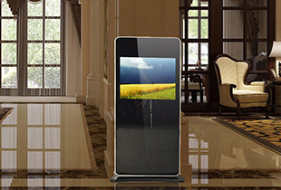 五星级酒店液晶广告机案例,酒店液晶广告机大屏安装项目