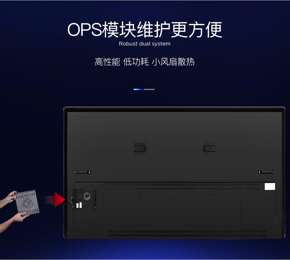 OPS模块维护更方便