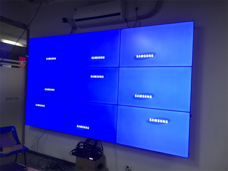 深圳市南山区桃源街道49寸3.5mm3X3拼接屏项目