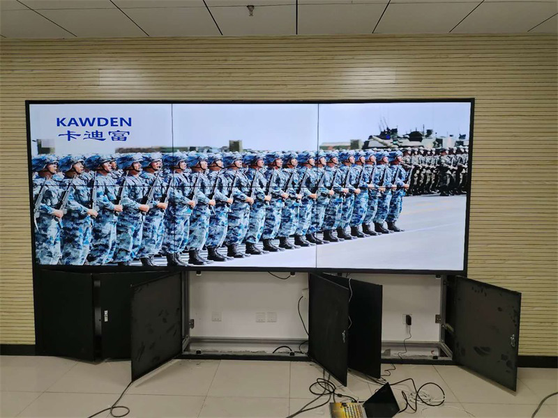 新疆昌吉州吉木萨尔县公安局引进液晶拼接屏设备