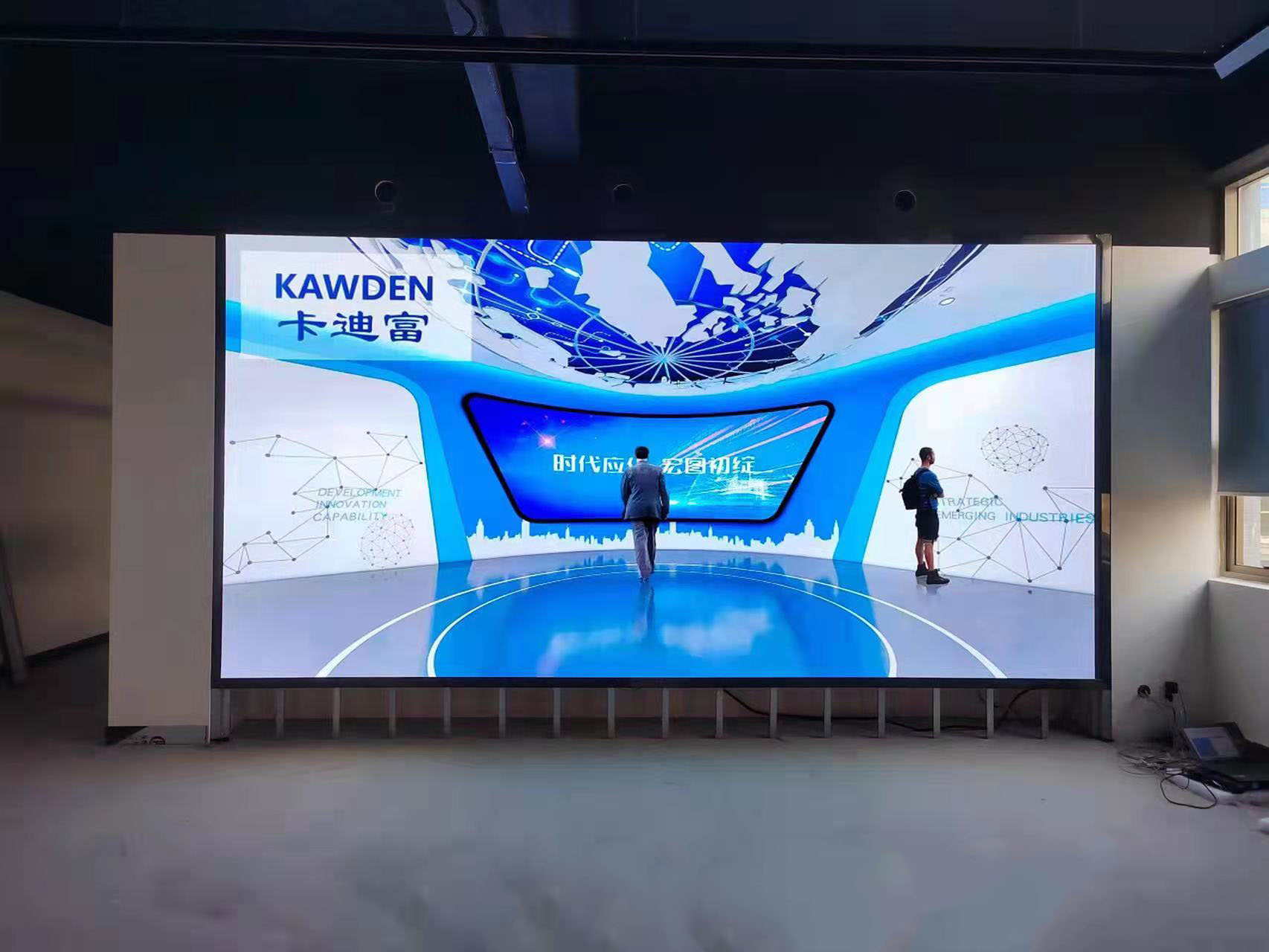 展厅落地式p2.0全彩LED显示屏