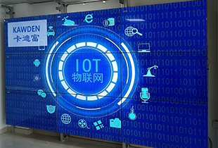 深圳液晶拼接墙项目：IOT物联网展示