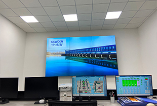 惠州大亚湾水务公司智慧水务大数据平台拼接屏项目顺利竣工!