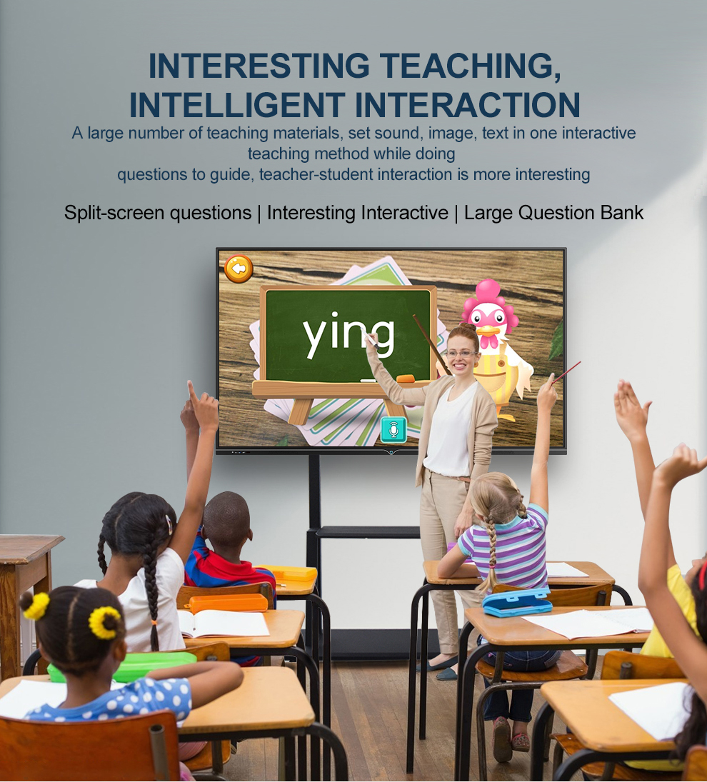 Interactive Multimedia teaching all in one machine product introduction