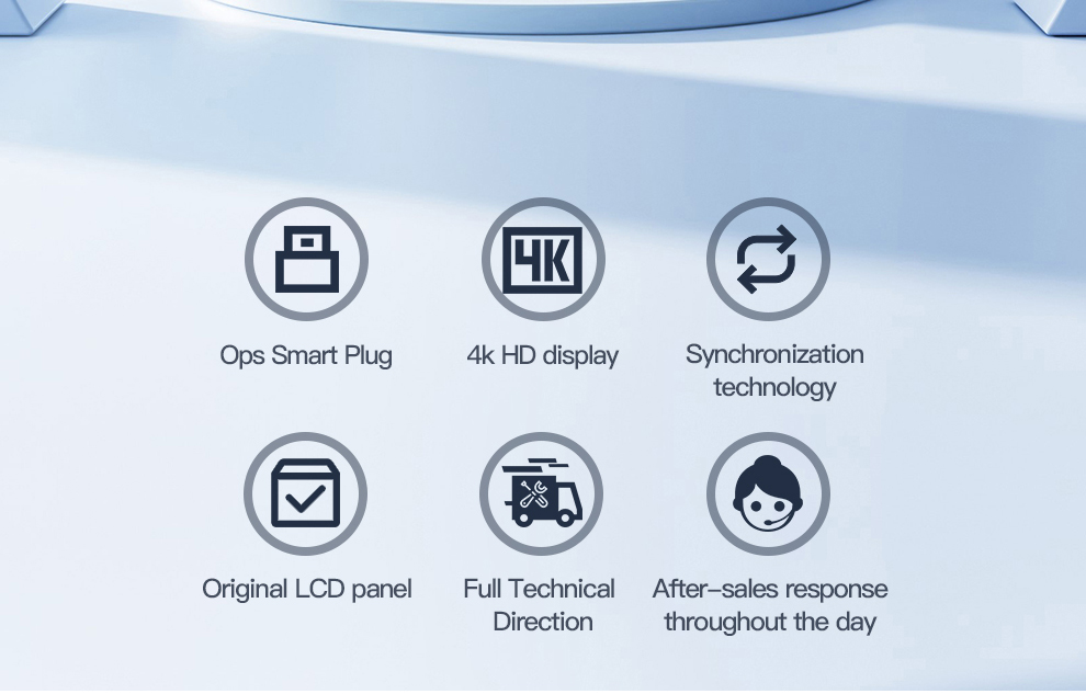 55 inch LCD splicing screen large screen TV wall LED monitoring HD display product introduction