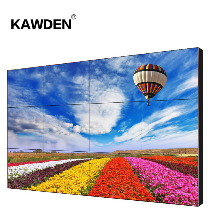 Shenzhen 55 inch domestic panel 3.5mm affordable display large LCD splicing scre