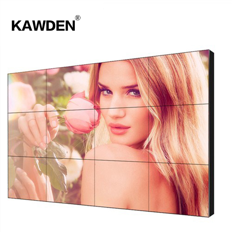 KAWDEN 55 inch LCD splicing screen 1.7mm seamless monitoring display TV wall lar
