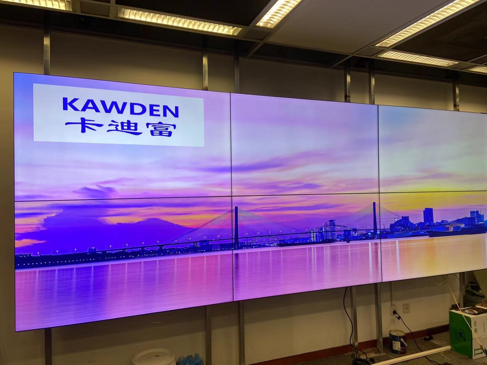 广州珠江新城发展中心打造智能显示大屏
