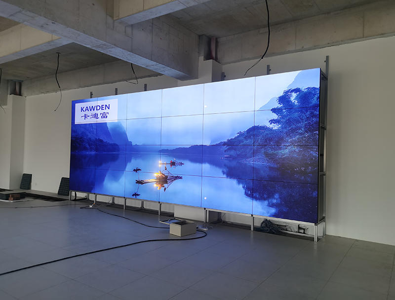 【震撼画面】桂林一学院55寸大屏拼接屏亮相！