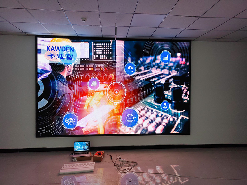 企业科技展厅P2.5LED显示屏