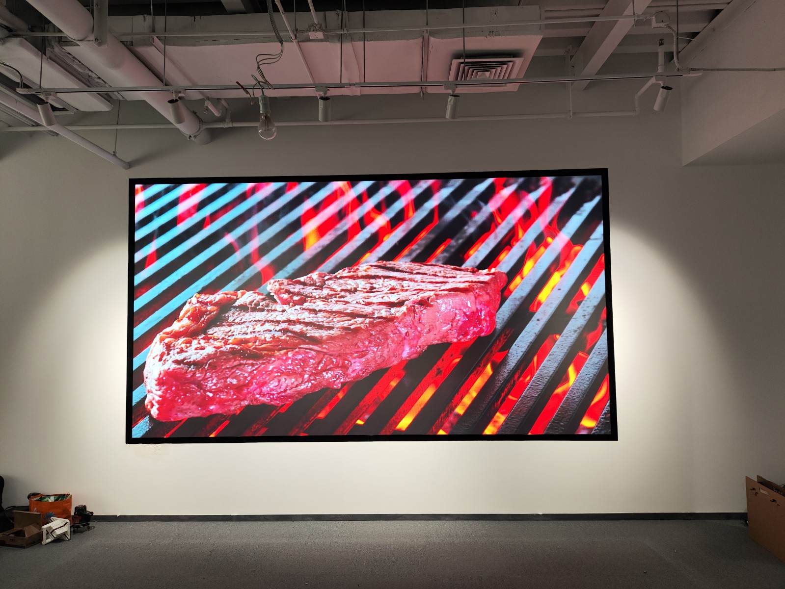 P1.86LED screen case in Fengtai District, Beijing