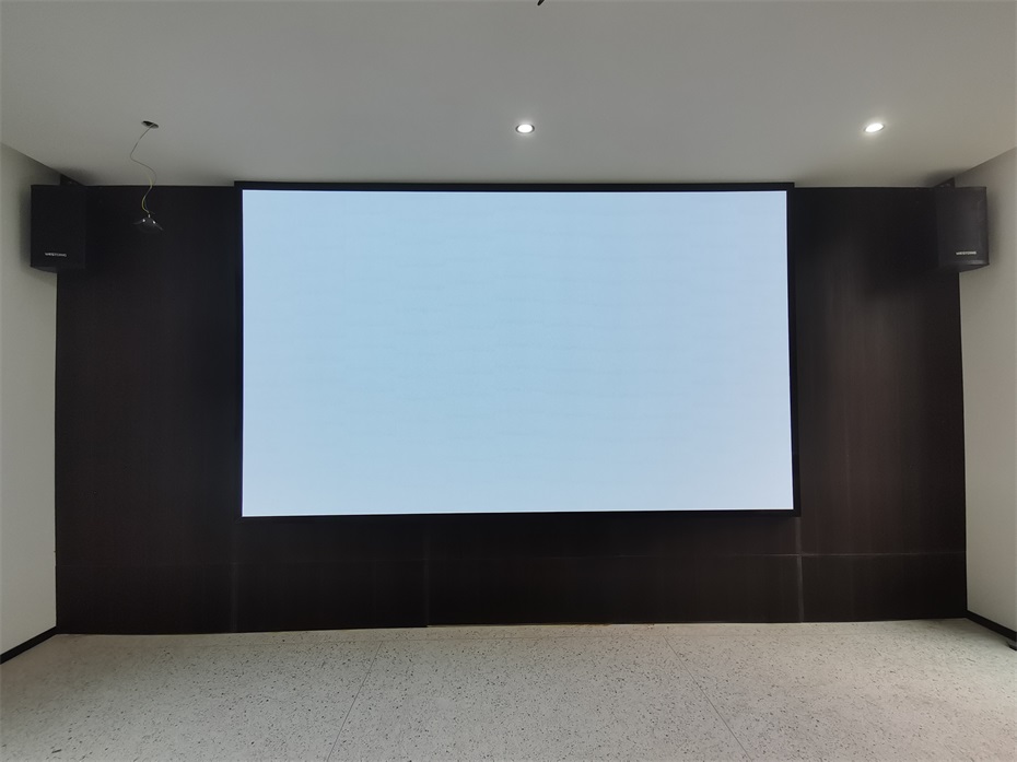 浙江省宁波市P1.86led显示屏3.52X2.08米展示大屏展示