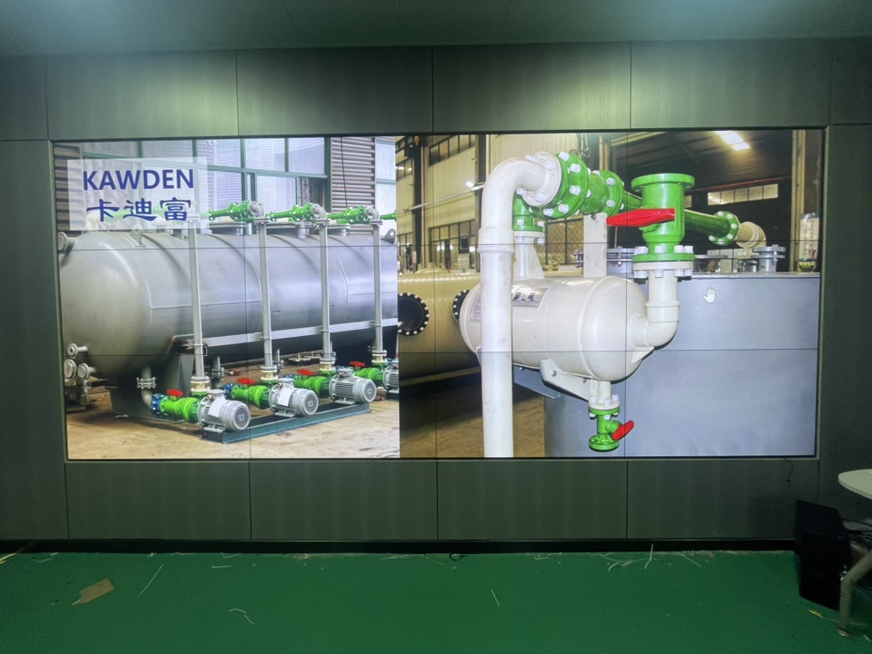 卡迪富/KAWDEN品牌55寸0.88mm3X4液晶拼接屏展示