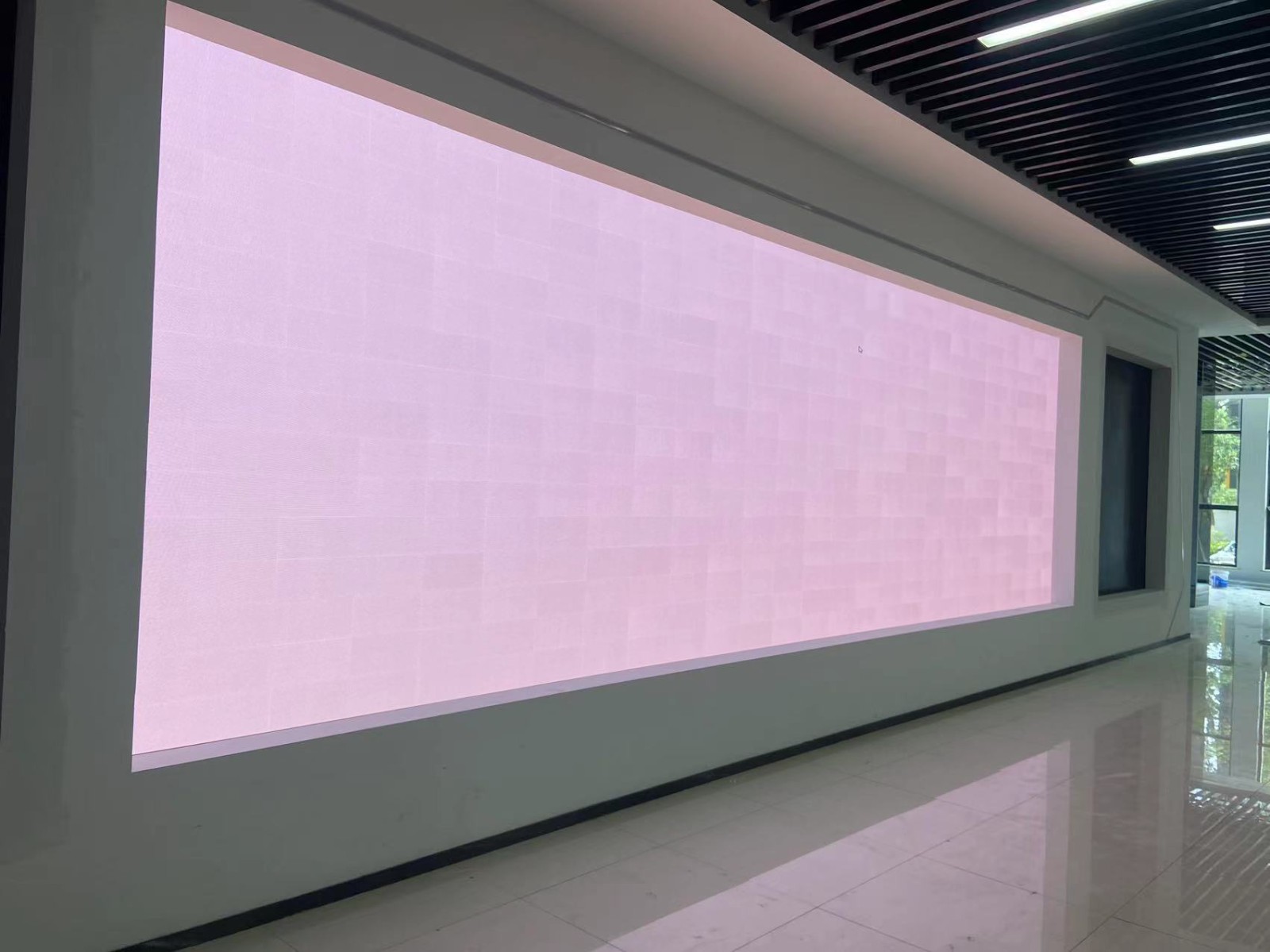 江西省赣州市章贡区展厅项目P1.86led显示屏大屏