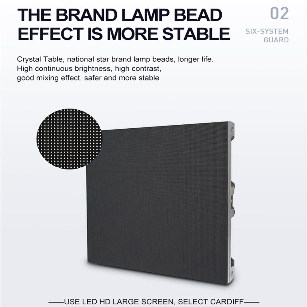 LED strip screen outdoor and indoor bright electronic advertising screen large s