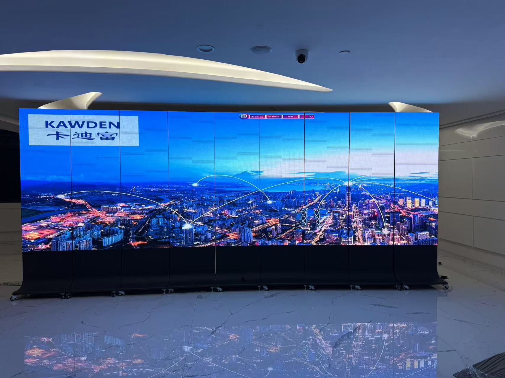 P2.5全彩LED广告屏9台