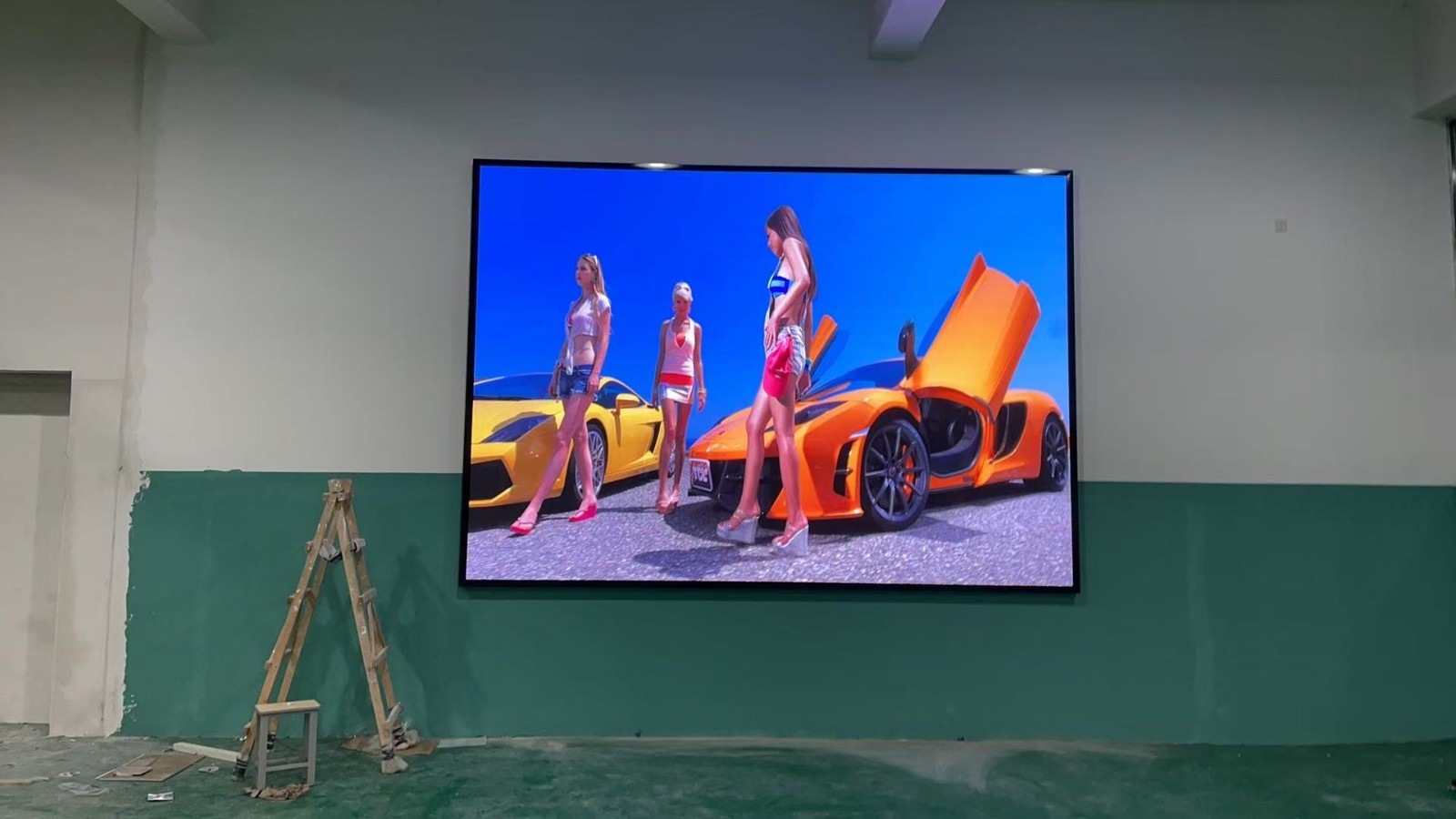 卡迪富P2.0 GOB LED显示屏应用于学院