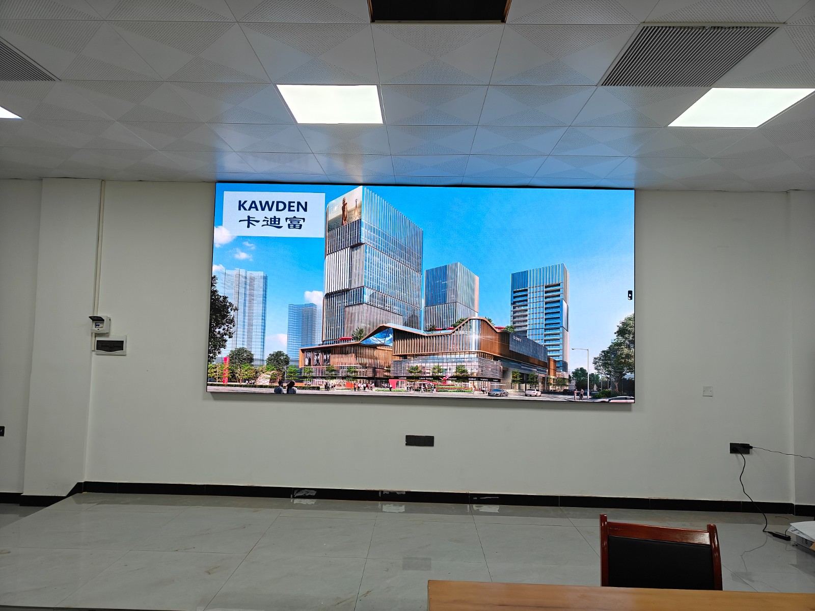 P1.86led显示屏3.84米x1.92米