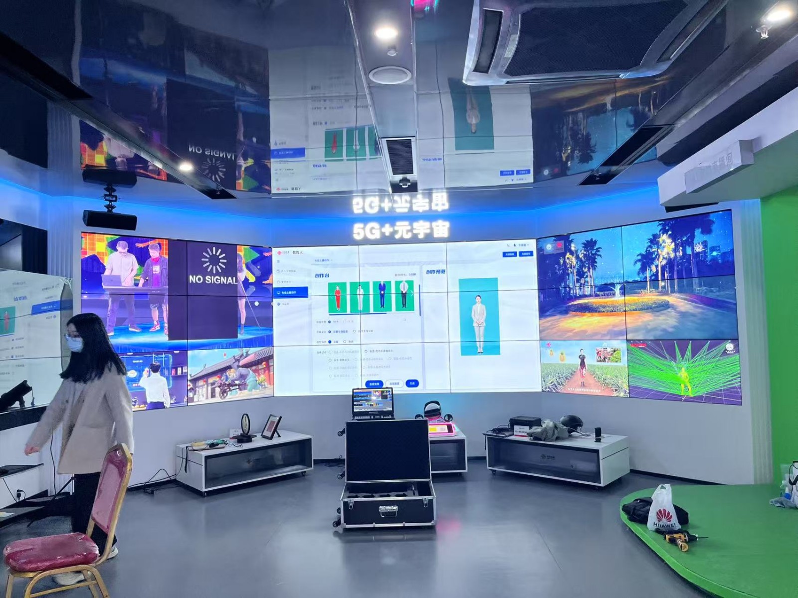 46寸液晶拼接屏案例图片展示