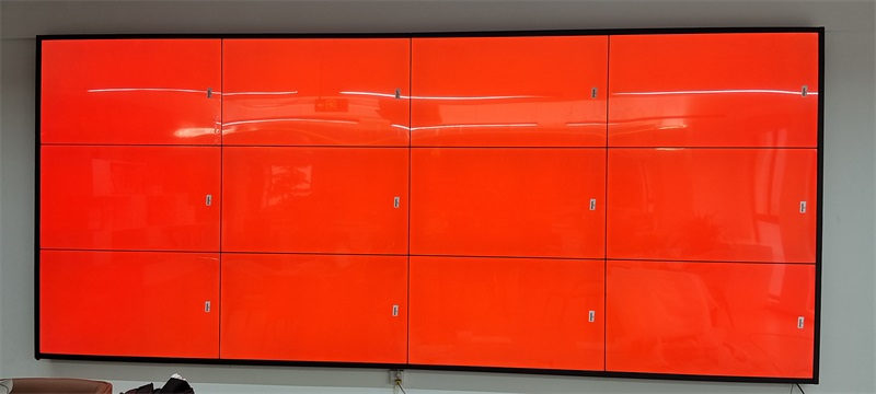 55寸3.5mm 3X4液晶拼接屏色彩鲜艳