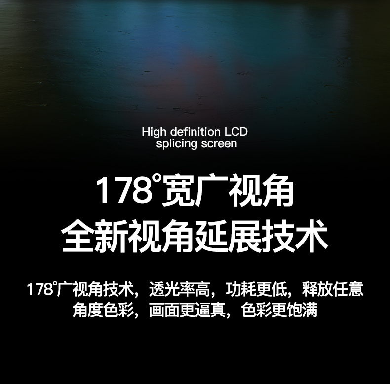 178°宽广视角