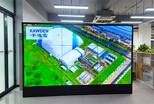 西安百穰新能源科技公司：46寸3.5mm 3x3拼接屏的完美展示