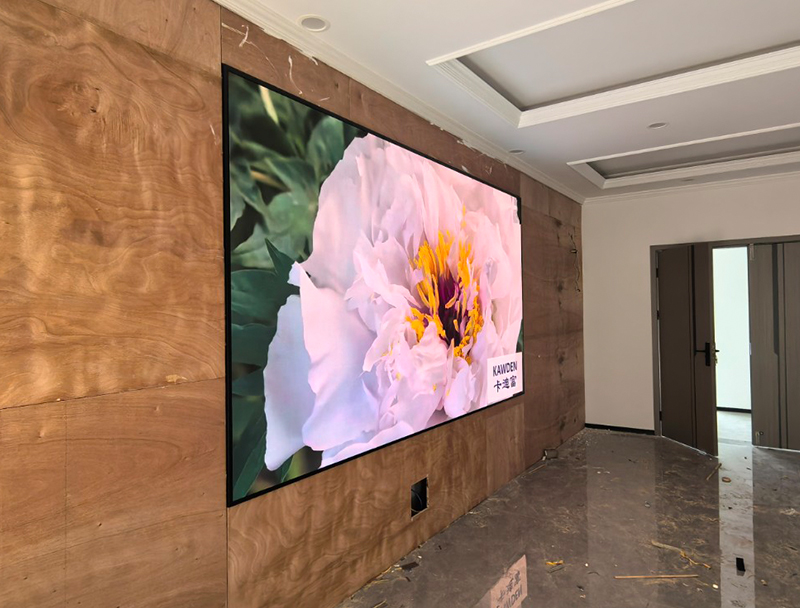 四川乐山市P1.53全彩屏3.2×1.76会议室案例：科技赋能高效会议