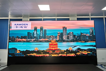 卡迪富LED显示屏在甘肃省兰州市某公司项目的成功应用