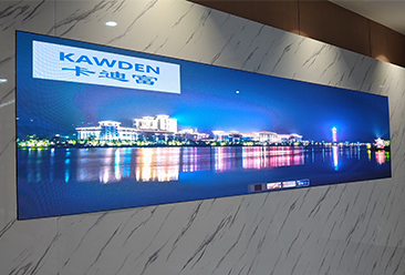 卡迪富P1.53室内LED显示屏方案：深圳龙华大浪某企业智慧化升级实践